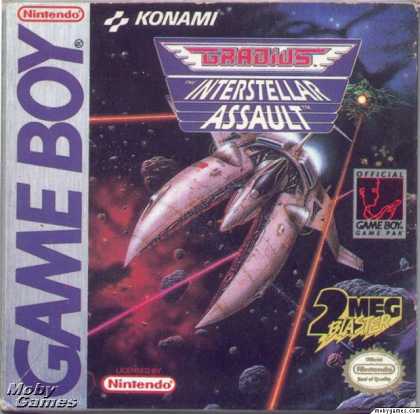 Game Boy Games - Gradius: The Interstellar Assault