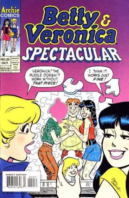 Betty and Veronica Spectacular 20 - Archie - Archie Comics - Betty - Veronica - Love