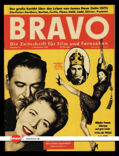Bravo - 16/56, 09.12.1956 - Errol Flynn & Cornell Borchers