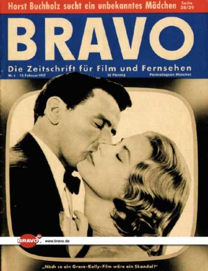Bravo - 06/57, 05.02.1957 - Rock Hudson & Grace Kelly