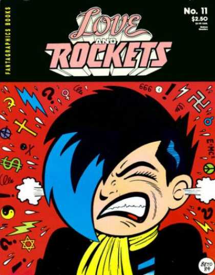 Love & Rockets 11 - Face - Girl - Signs - No11 - Fantagraphics Books