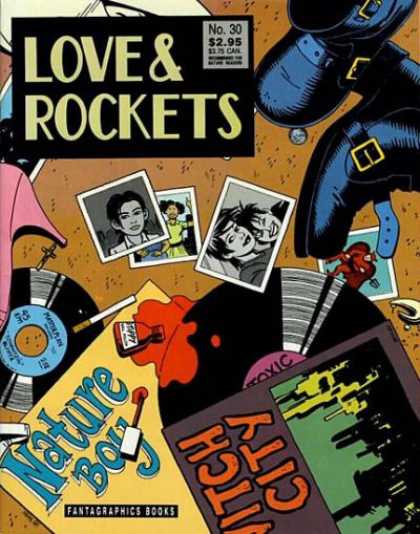 Love & Rockets 30 - Photographs - Shoes - Nail Polish - Boots - 45s