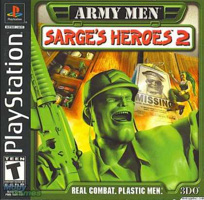 PlayStation Games - Army Men: Sarge's Heroes 2