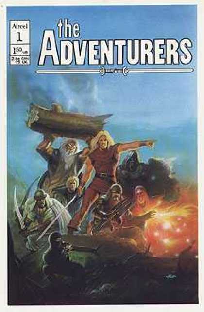 Adventurers (Aircel) 1 - Sword - Fight - Log - Fire - Point