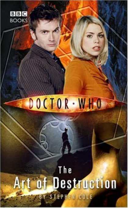 Bestselling Comics (2006) - Doctor Who: The Art Of Destruction (Doctor Who) by Stephen Cole - Doctor Who - Stephen Cole - Orange Shirt - Striped Shirt - Blonde Girl
