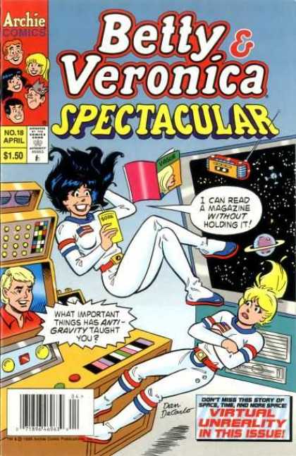 Betty and Veronica Spectacular 18 - Space - Magazine - Issue - Anti-gravity - Read