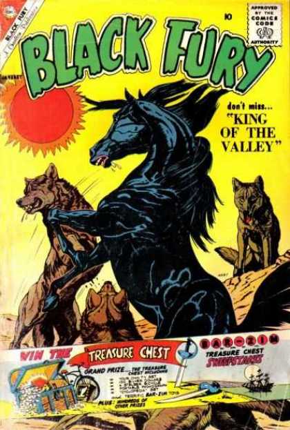 Black Fury 28 - Black Fury - King Of The Valley - Treasure Chest - Wolves - Black Horse