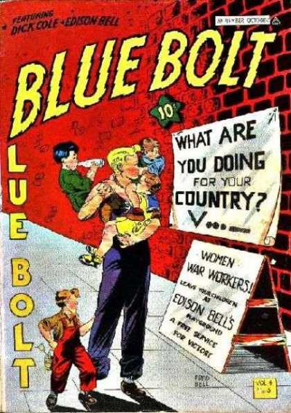 Blue Bolt 39 - Cole - Country - Children - Women - War Workers