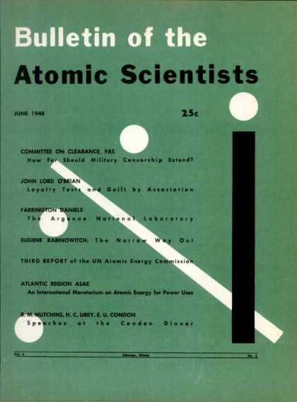 Bulletin of the Atomic Scientists - June 1948