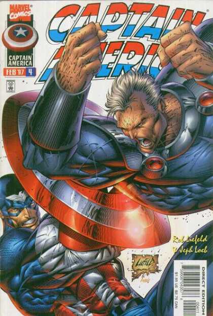 Captain America (1996) 4 - Good Guy - Evil - Red - White - Blue - Rob Liefeld