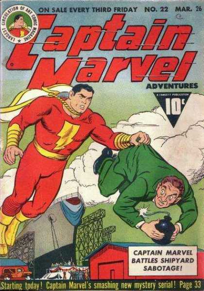 Captain Marvel Adventures 22 - Clarence Beck
