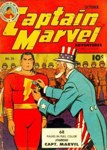 Captain Marvel Adventures 28 - Clarence Beck