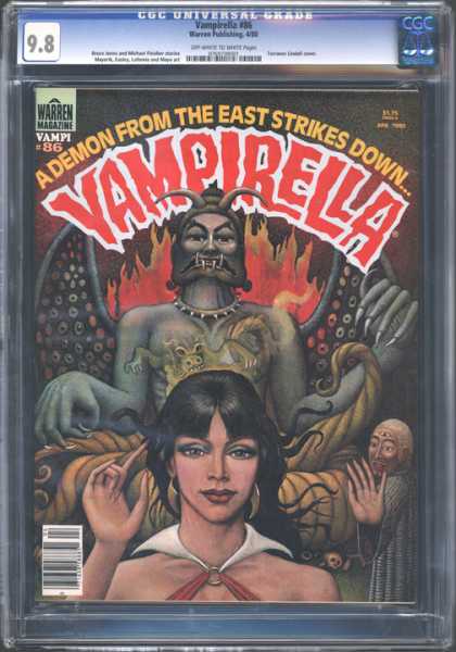 CGC Graded Comics - Vampirella #86 (CGC)