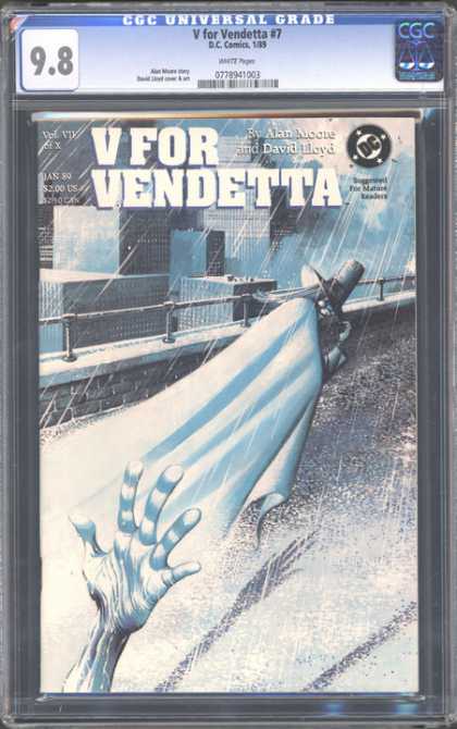 CGC Graded Comics - V for Vendetta #7 (CGC)