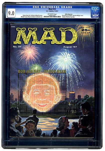 CGC Graded Comics - Mad #34 (CGC)