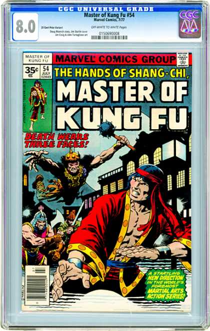 CGC Graded Comics - Master of Kung Fu #54 (CGC)
