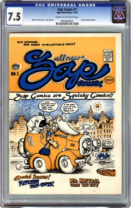 CGC Graded Comics - Zap Comix #1 (CGC)