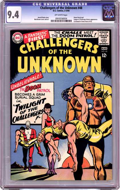 CGC Graded Comics - Challengers of the Unknown #48 (CGC)