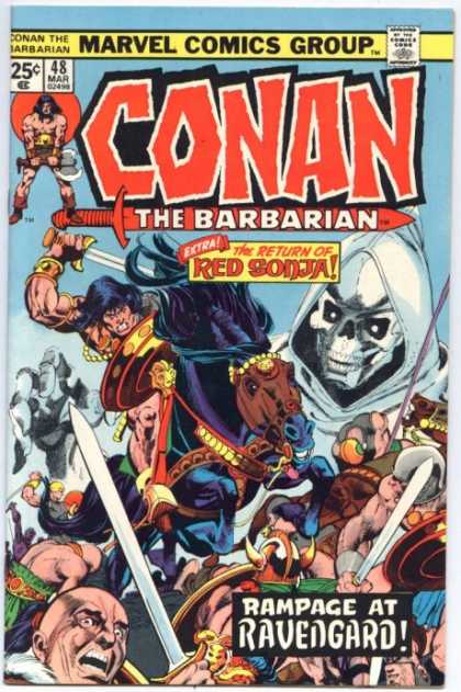 Conan the Barbarian 48 - Conan - The Barbarian - Red Sonja - Rampage At Ravengard - Marvel Comics