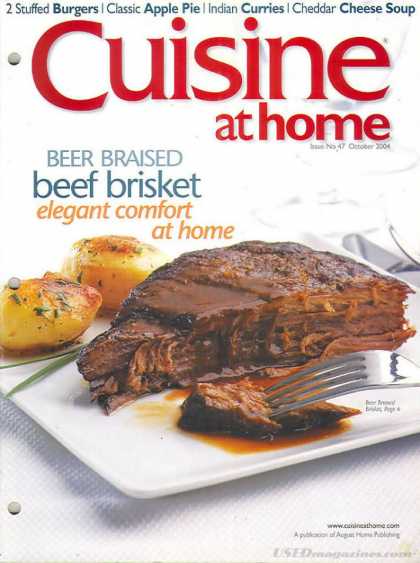Cuisine At Home - October 2004