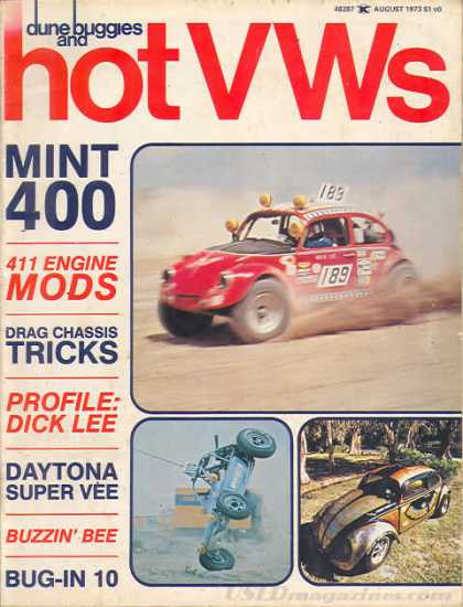 Dune Buggies and Hot VWs - August 1973