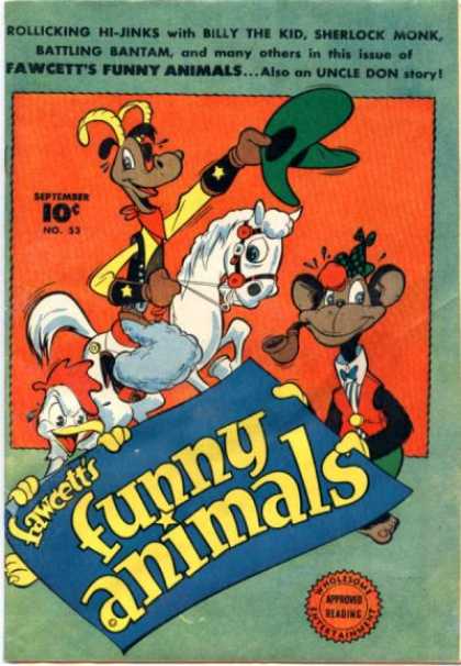 Fawcett's Funny Animals 52