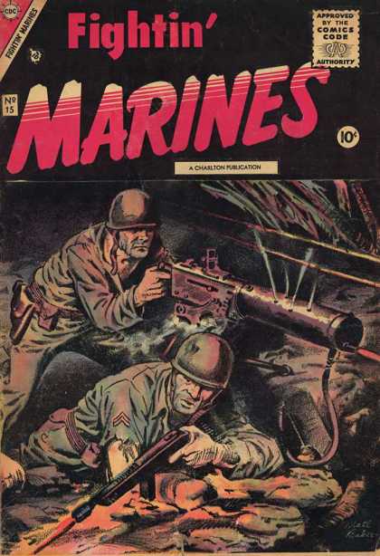 Fightin' Marines 15 - Cbc - Vietnam - Army - War - Marines - Matt Baker
