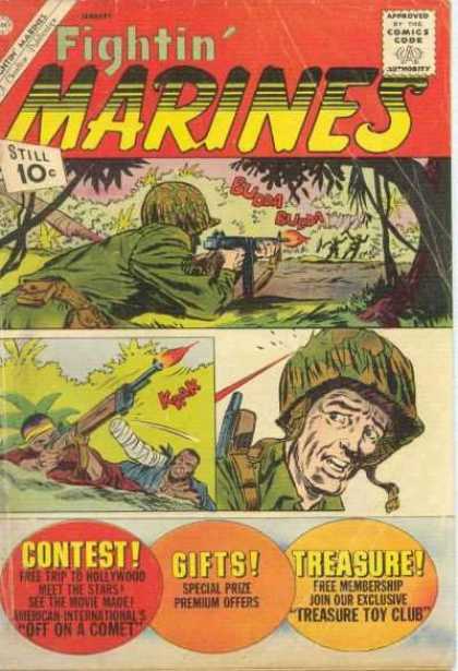 Fightin' Marines 45 - Rifle - Od Green - Camoflauge - Treasure - Contest