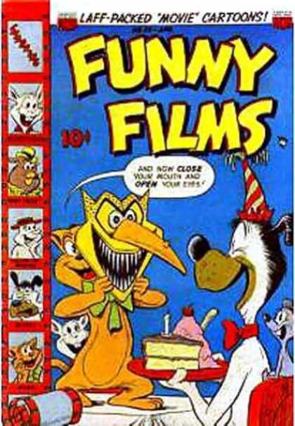 Funny Films 28 - Laff-packed - Movie Cartoons - Mask - Cat And Dog - Slice Of Cake