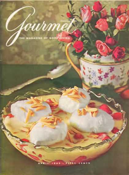 Gourmet - April 1965