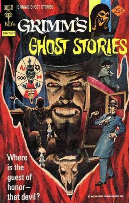 Grimm's Ghost Stories 29 - Devil - Honor - Red Eyed - Carraige - Top Hat