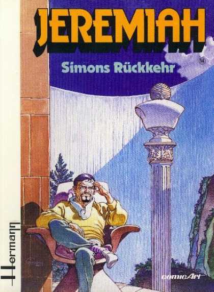 Jeremiah 14 - Simons Ruckkehr - Column - Headache - Chair - Sitting