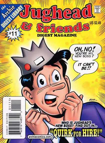 Jughead & Friends Digest 11 - Archie - Speech Bubble - Quirk For Hire - Fear - 11