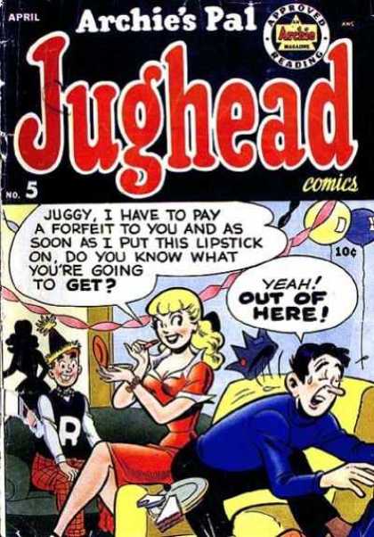 Jughead 5 - Lipstick - Betty - Run Away - Fleeing - Out Of Here