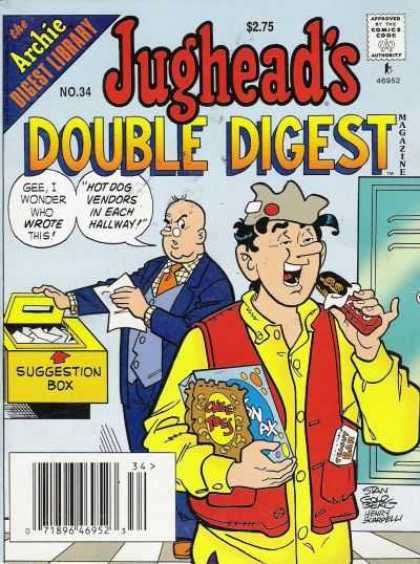 Jughead's Double Digest 34 - Jug Heads - Double Digest - Men - Chocolate - Books