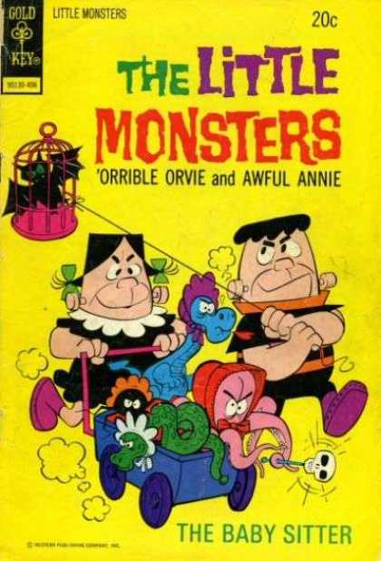 Little Monsters 25 - Orrible Orvie - Awful Annie - Dragon - Bat - Snake