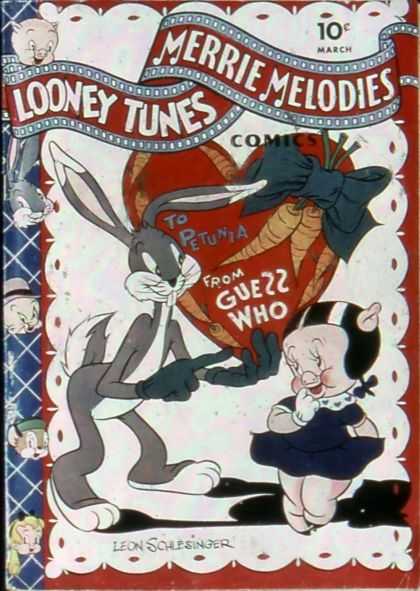 Looney Tunes 17 - Merrie Melodies - Porky Pig - Guess Who - To Petunia - Bugs Bunny