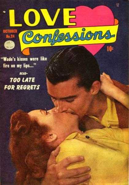 Love Confessions 24 - Tawdry - Kiss - Woman - Man - Love