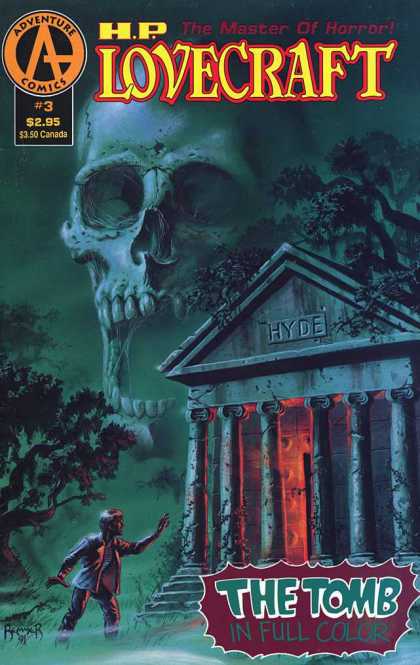 Lovecraft 3 - Hyde - Skull - Grave - Mausoleum - Tomb