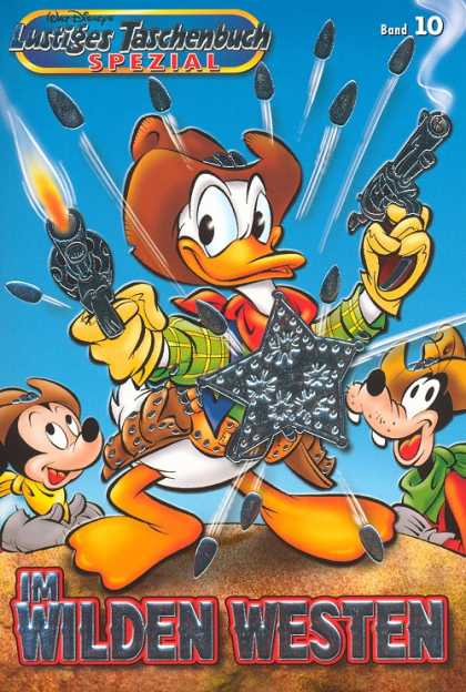 Lustiges Taschenbuch Spezial 10 - Sheriff Donald - Donald Duck The Cowboy - Shooter Duck - The Cowduck - The Fastest Duck Of The West
