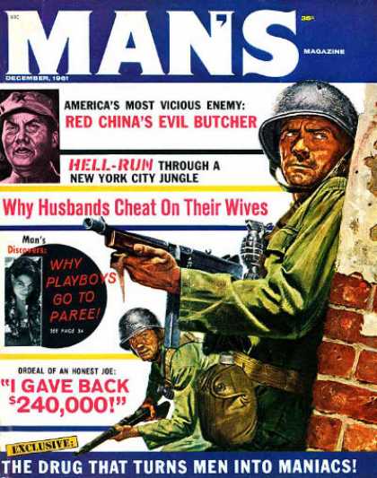 Man's Magazine Covers
