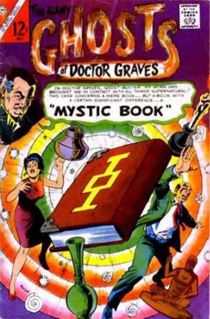 Many Ghosts of Dr. Graves 2 - Mystic Book - Red Book - Evil Face - Pot - Color Circles - Rocco Mastroserio