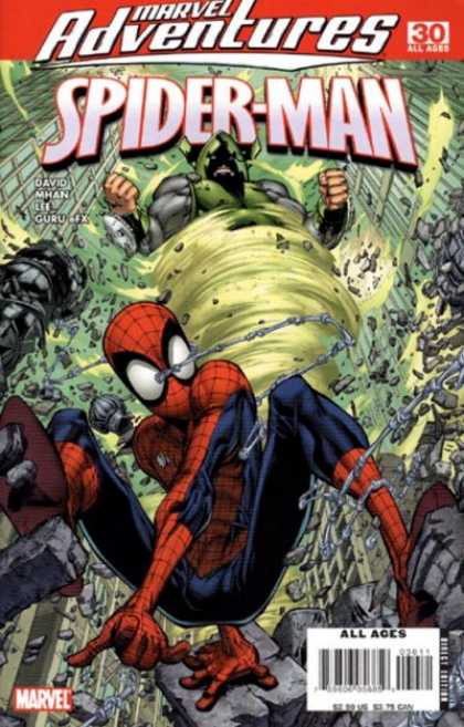 Marvel Adventures Spider-Man 30 - Destruction - Whirlwind Monster - City - David Mhan - Frenzy Monster