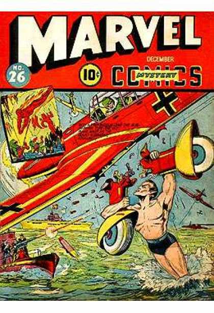 Marvel Mystery Comics 26 - Marvel - Marvel Comics - Sub-mariner - German - War