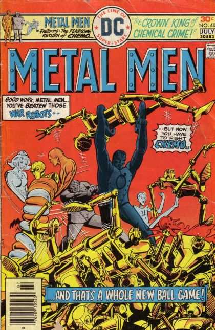 Metal Men 46 - Dc - Dc Comics - War Robot - Chemical Crime - Crownn King - Dick Giordano