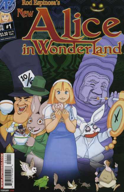 New Alice in Wonderland 1 - Rod Espinosa - Alice - Mad Hatter - White Rabbit - Eat Me