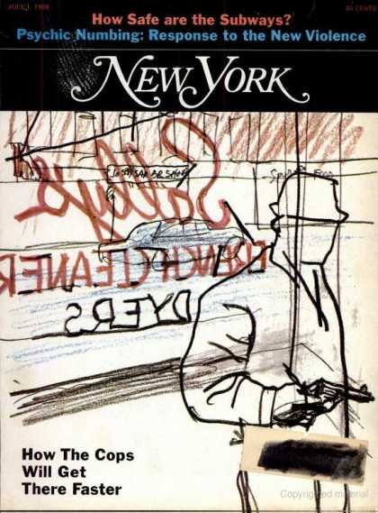 New York - New York - July 1, 1968