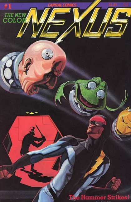 Nexus 1 - Frog - Capital - Comics - Space - Robots - Paul Gulacy, Steve Rude