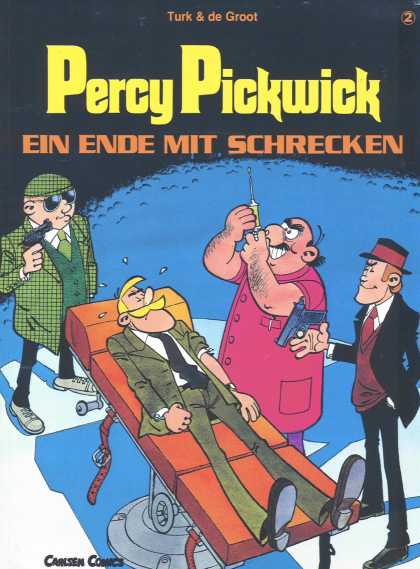 Percy Pickwick 2 - Carlsen Comics - Turk U0026 De Groot - Gun - Man - Hat