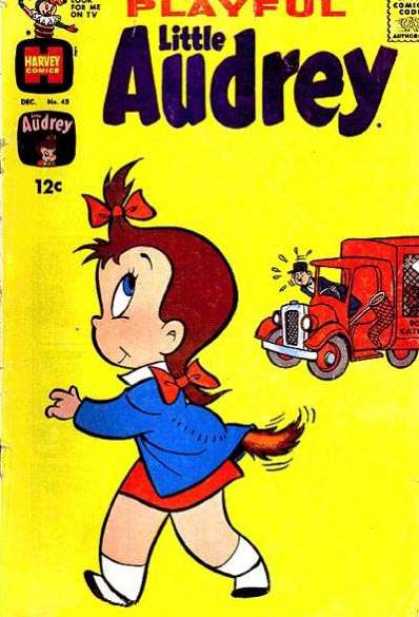 Playful Little Audrey 43 - Net - Tail - Truck - Man - 12 Cents
